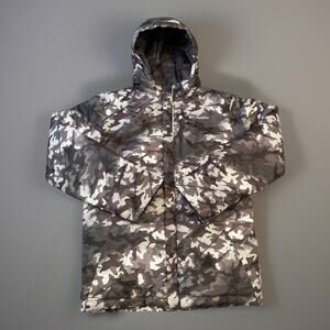Columbia Youth Large 14/16 Camo Hooded Insulated Winter Jacket Coat